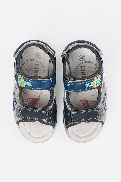 Modré chlapčenské sandále