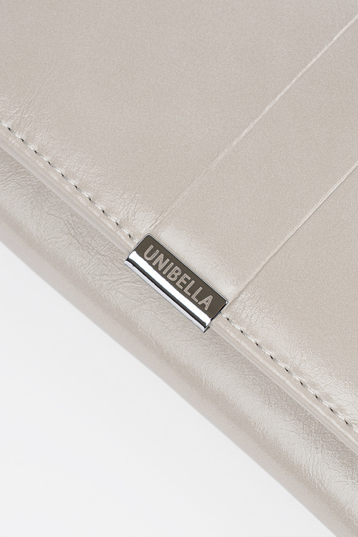 Sivá dámska peňaženka z umelej kože