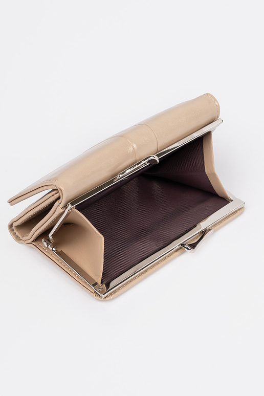 Piesková dámska peňaženka z umelej kože