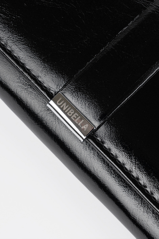 Čierna dámska peňaženka z umelej kože