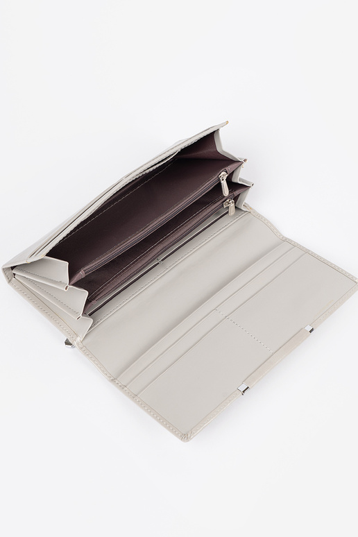 Elegantná sivá dámska peňaženka