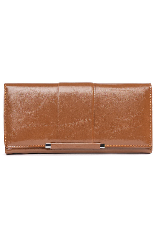 Elegantná hnedá dámska peňaženka