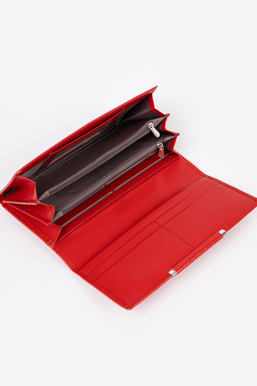 Elegantná červená dámska peňaženka