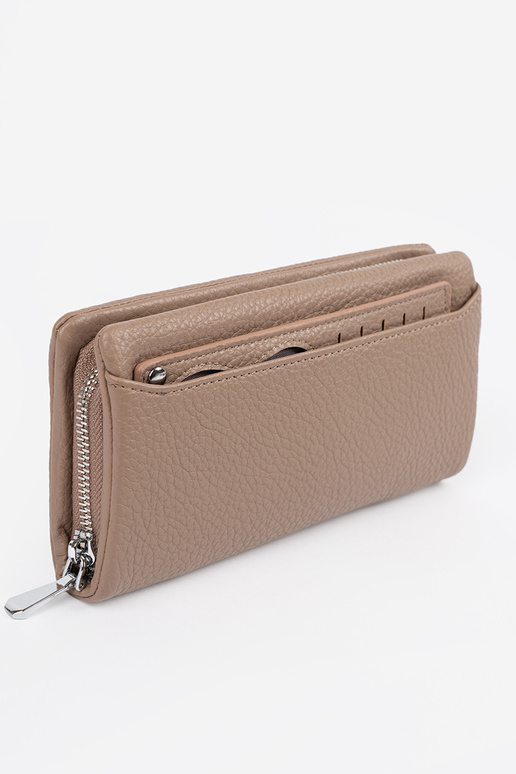 Veľká dámska peňaženka kryštálovo farby