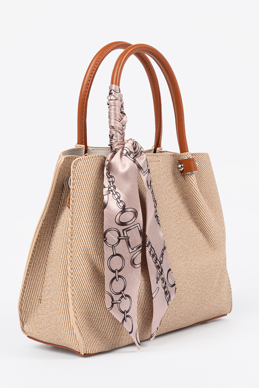 Sivá malá kabelka s rúčkou