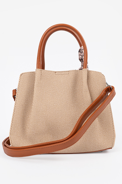 Sivá malá kabelka s rúčkou