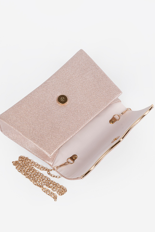 Ružová kabelka s retiazkou