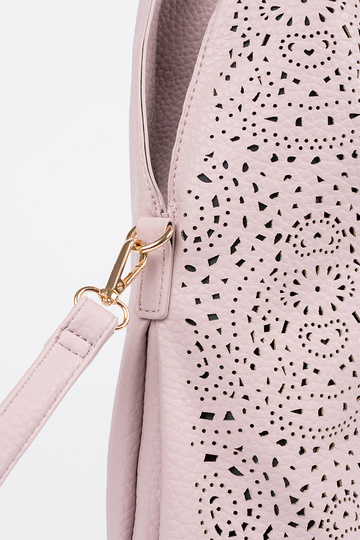 Ružová prešívaná dámska... 2