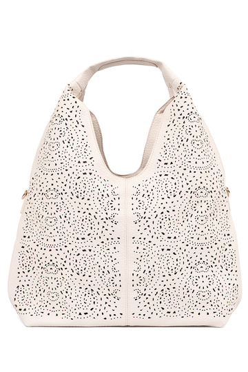 Jasne piesková prešívaná...