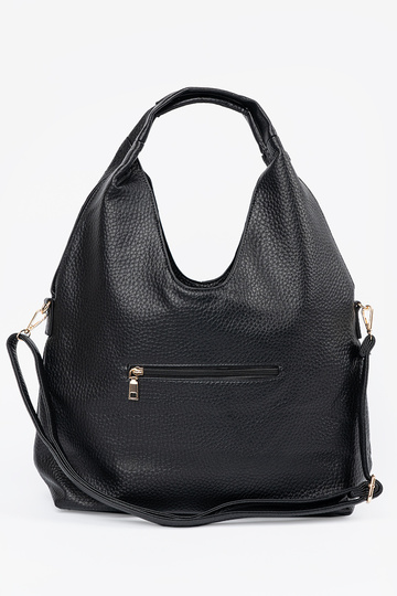 Čierna prešívaná dámska... 2