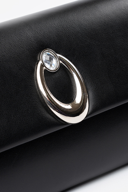 Čierna kabelka typu obálka so...