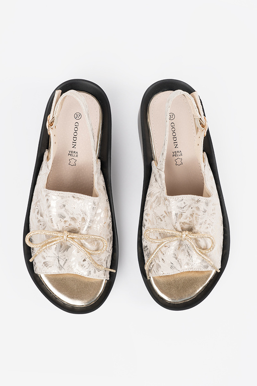 Sandále farby slonoviny Sandále farby slonoviny