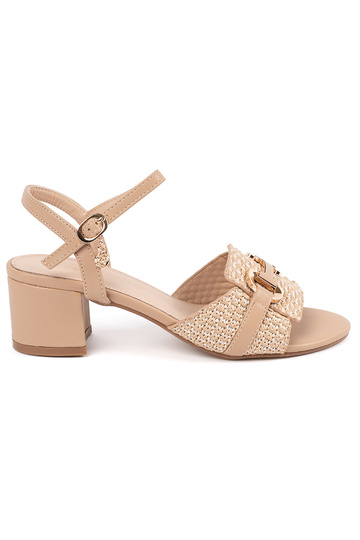 Dámske béžové sandále na...