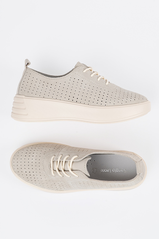 Kožené dámske poltopánky s... Kožené dámske poltopánky s...