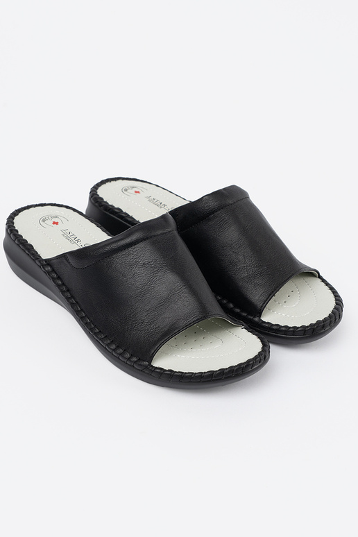 Dámske šľapky s koženými vložkami...