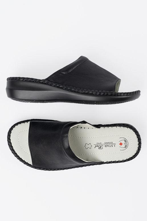 Dámske šľapky s koženými vložkami...