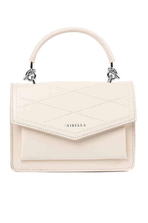 Žiarivá piesková malá elegantná taška...