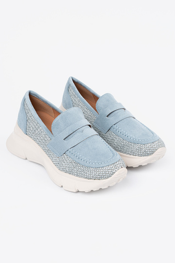 Modrá topánky na hrubej... 2