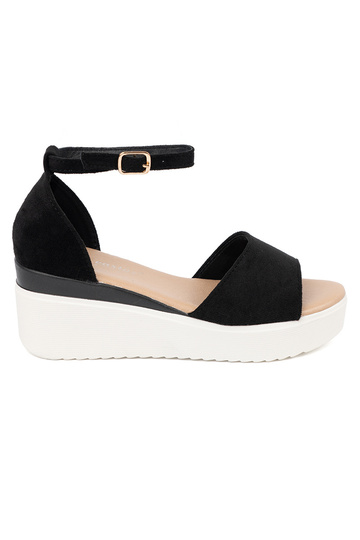 čierna sandále dámske na...