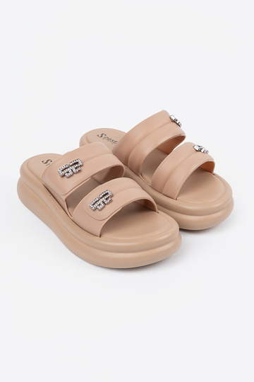 béžová papuče dámske s... 2