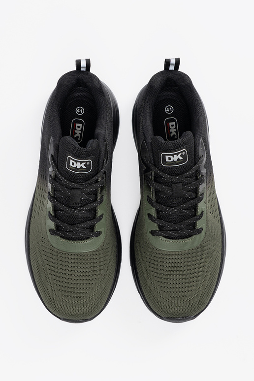 Tmavo zelené pánske športové topánky