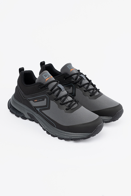 Šedé pánske športové topánky