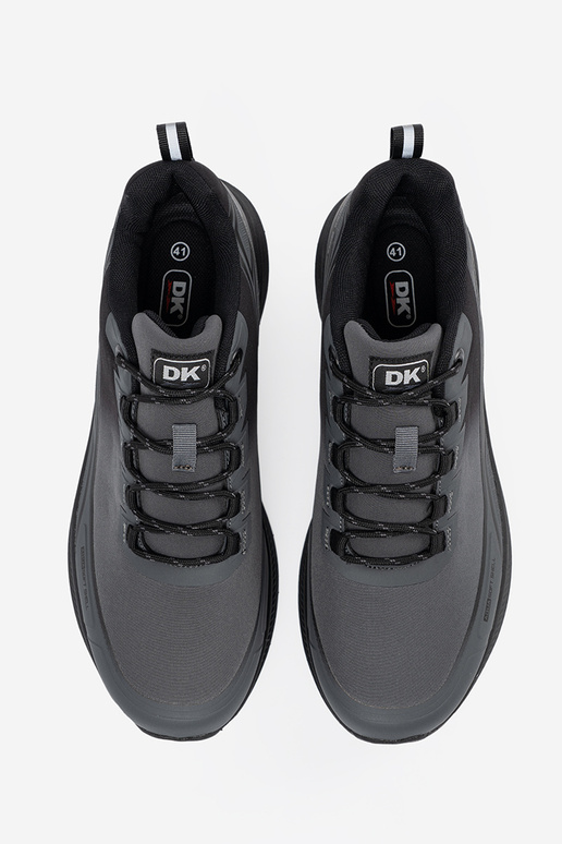 Šedé pánske športové topánky