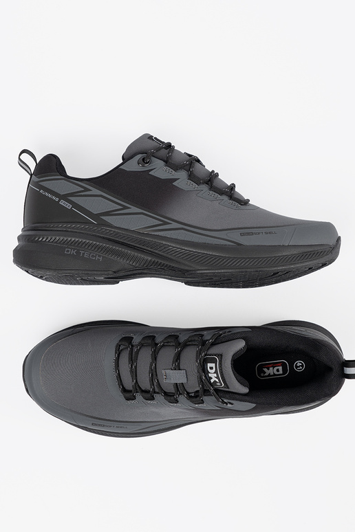 Šedé pánske športové topánky