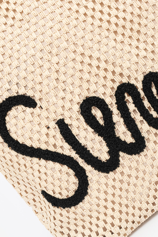 Žiarivá piesková plážová taška