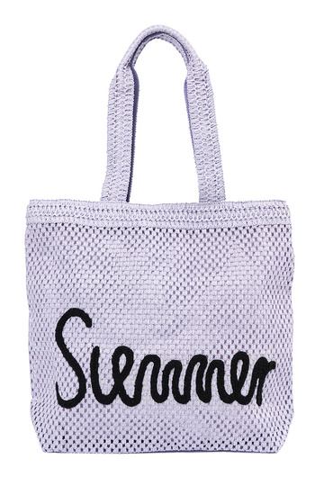 Fialová plážová taška