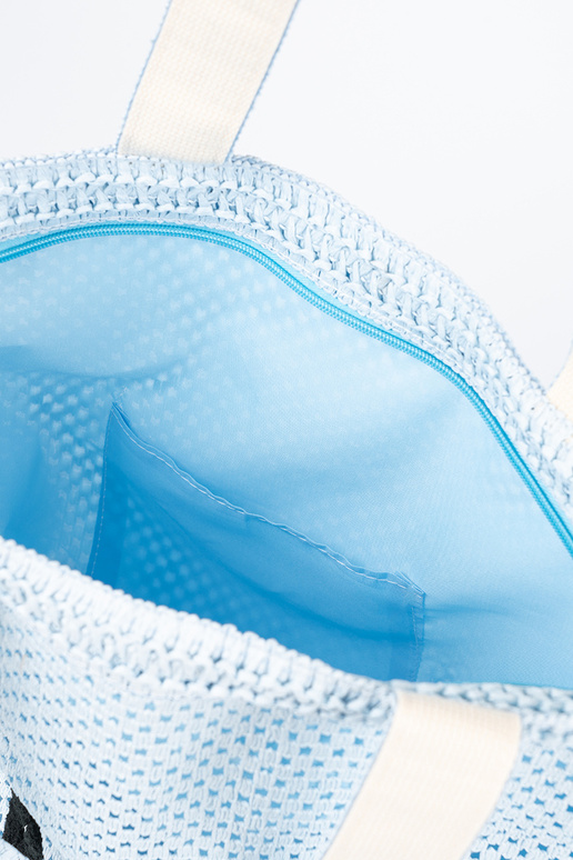 Modrá plážová taška