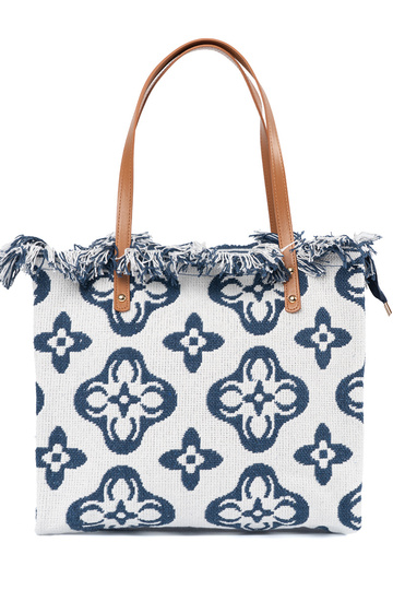 Plážová taška s strapcami...