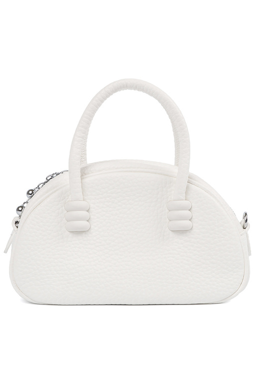 Biela peňaženka s popruhmi