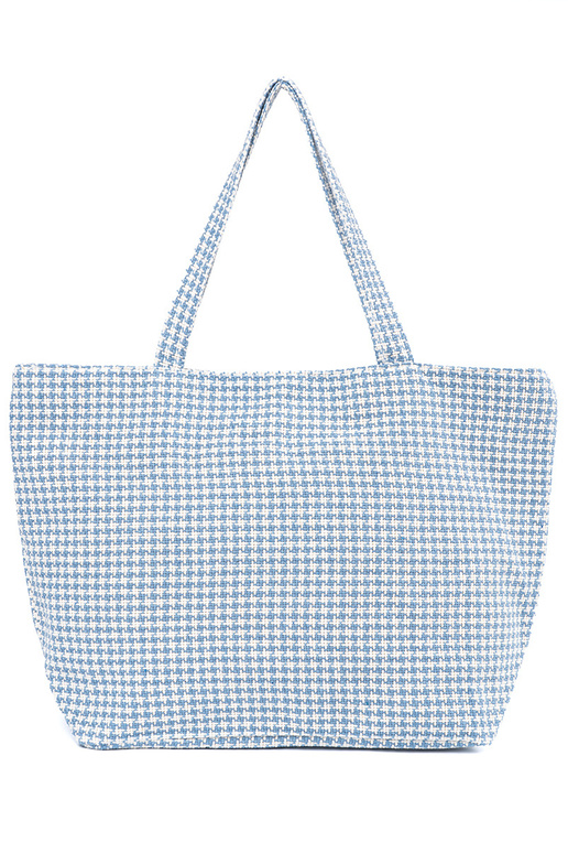 Plážová taška/taška s modro-bielym...