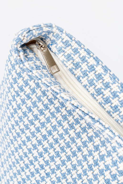 Plážová taška/taška s modro-bielym...