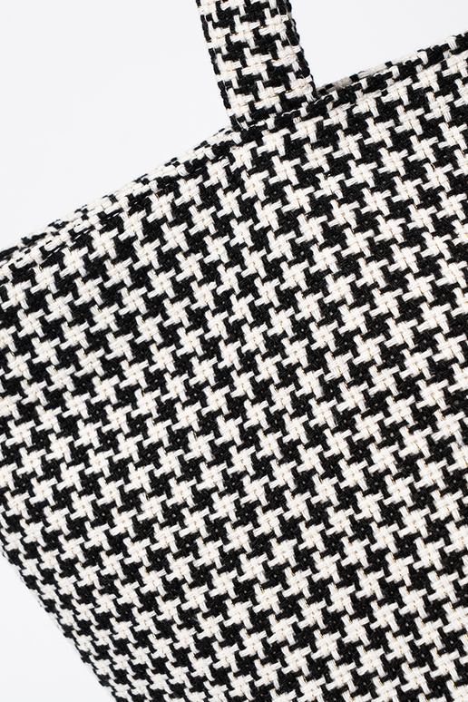 Plážová taška/taška s čierno-bielym...