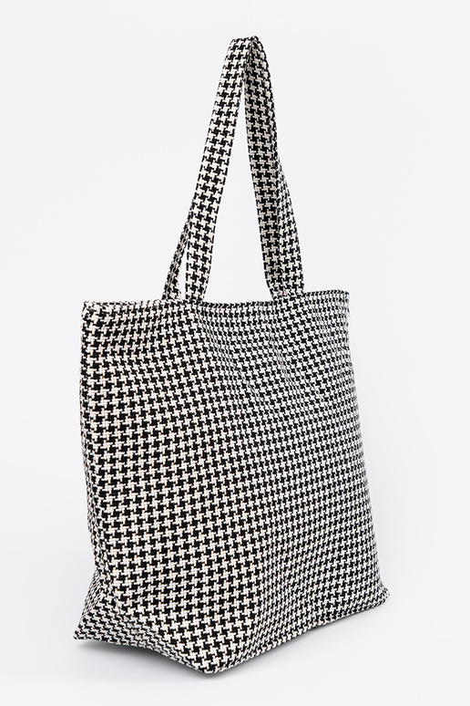 Plážová taška/taška s čierno-bielym...