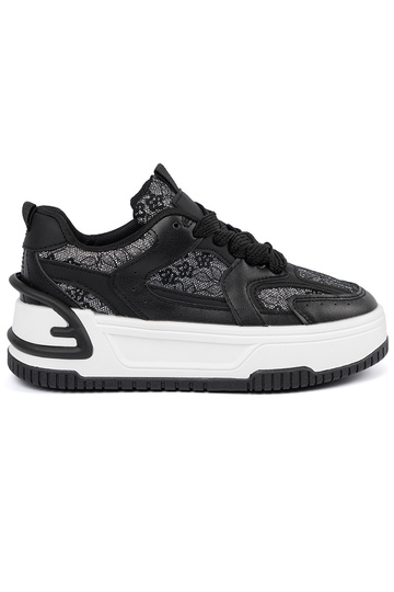 Čierno-biele dámske...