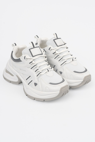 Biele dámske topánky na... 2