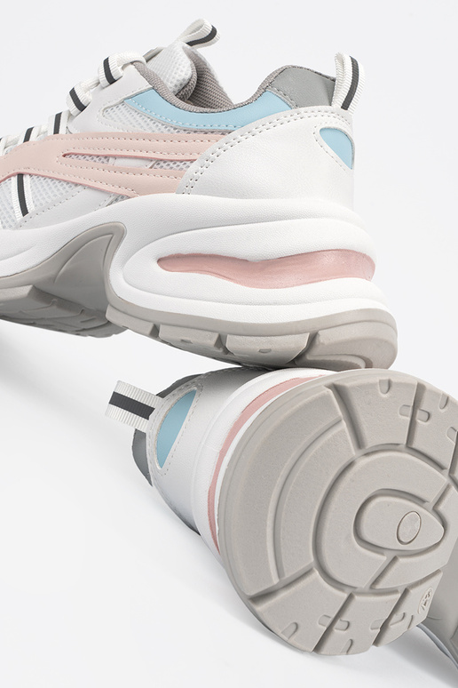 Pastelové dámske športové topánky s...