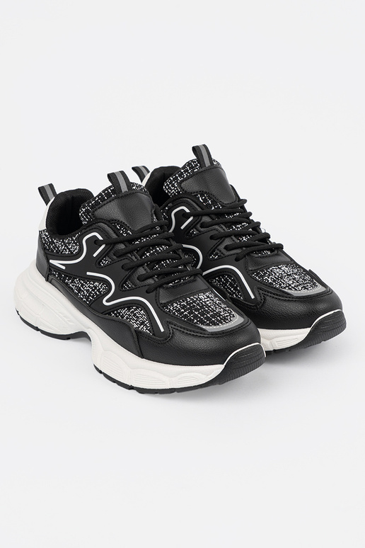 Čierne športové topánky so...