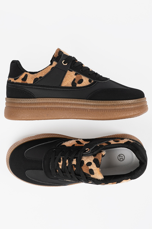 Dámske čierne športové topánky s...