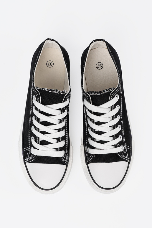 Čierne dámske topánky