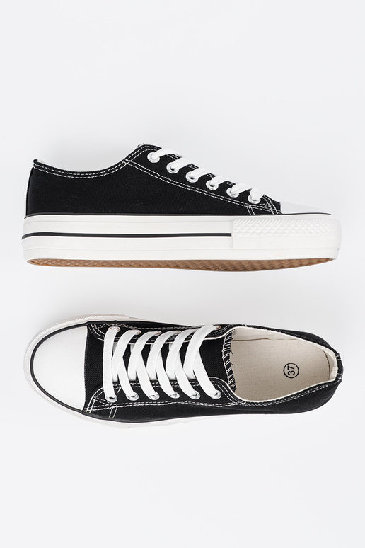 Čierne dámske topánky