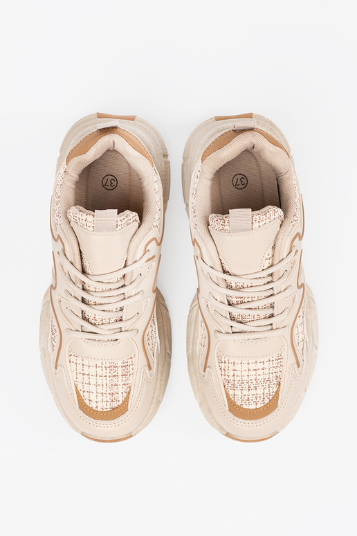 Žiarivo modré dámske športové topánky...