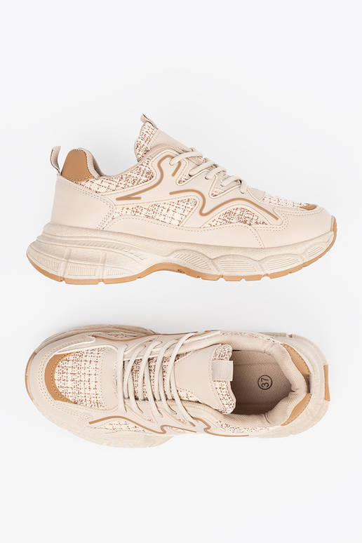 Žiarivo modré dámske športové topánky...