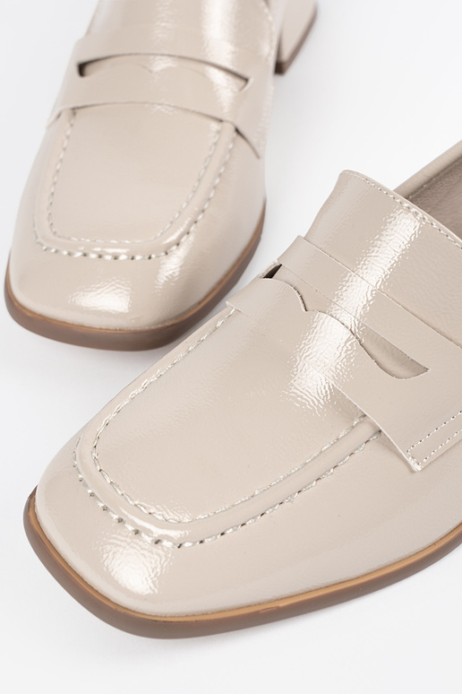 Jasné pieskové dámske topánky v štýle...