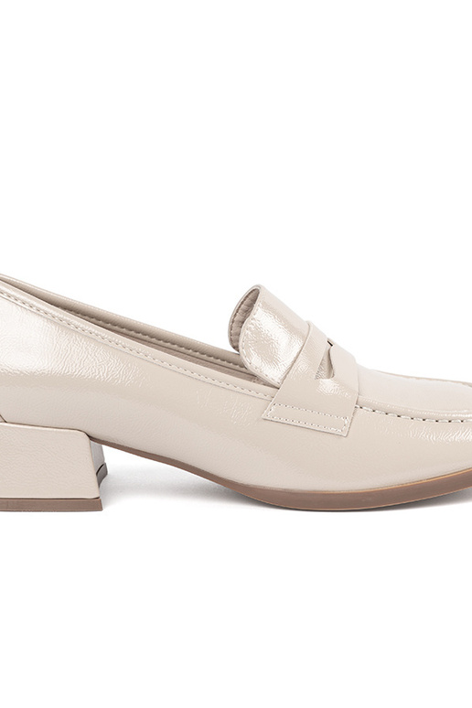 Jasné pieskové dámske topánky v štýle...