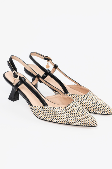 Woven lodičky na nízkom... 2