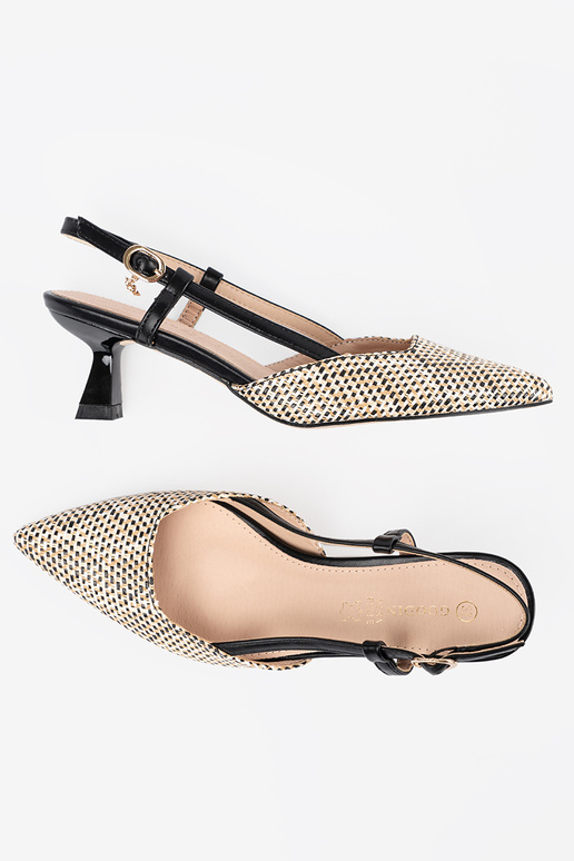 Woven lodičky na nízkom podpätku... Woven lodičky na nízkom podpätku...